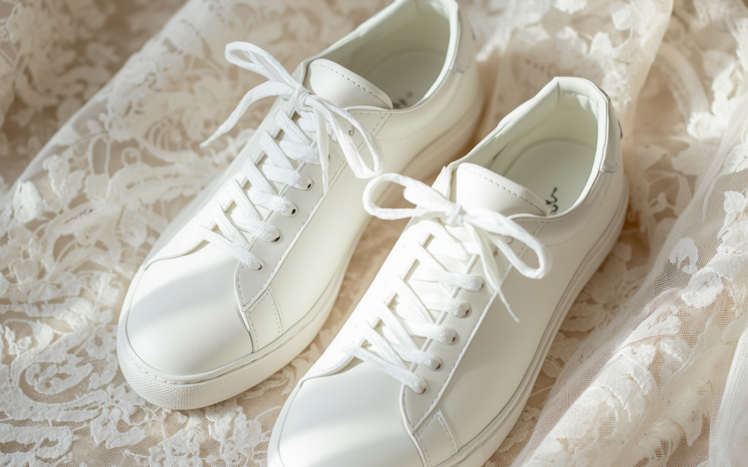 Weiße Sneaker zur Hochzeit – Trend oder No-Go?